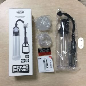 penis pump with gauge – high-finger grip vacuum device for men